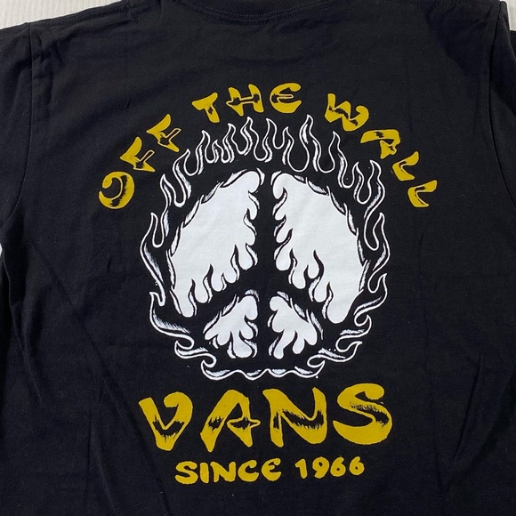 Vans Burnt Out Short Sleeve Tee T-Shirt - Picture 4 of 10